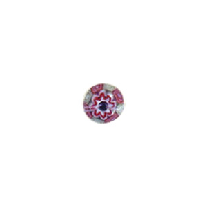 Chevron Flat Fancy Glass Beads short hole 8233