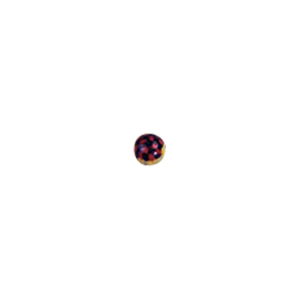 Chevron Mini Balls w or hole small 8304