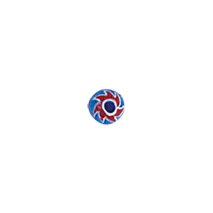 Chevron Mini Balls w or hole big 8338