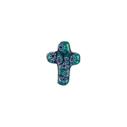 Venetian Flower Cross Pendants 8401