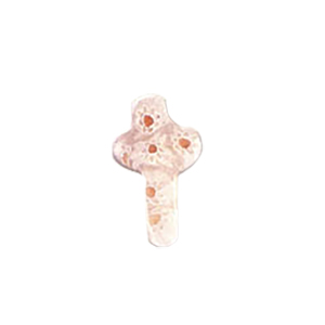 Venetian Flower Cross Pendants 8408