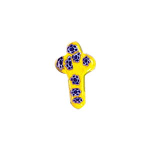 Venetian Flower Cross Pendants 8410