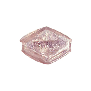 Silver foiled Furnace Glass Beads large 8443