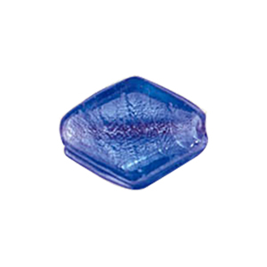 Silver foiled Furnace Glass Beads large 8444