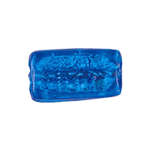 Silver foiled Furnace Glass Beads large 8450