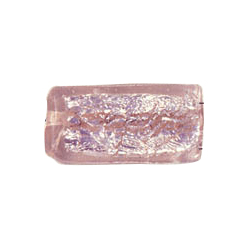 Silver foiled Furnace Glass Beads large 8453