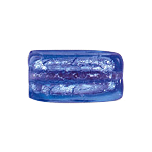 Silver foiled Furnace Glass Beads large 8454