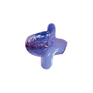 Silver foiled Furnace Glass Beads large 2 tone 8467