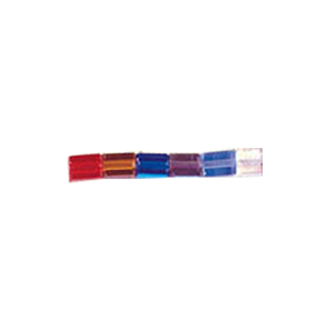 Candy Cane Glass Beads Color lined 8649