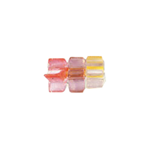 Candy Cane Glass Beads Color lined 8672