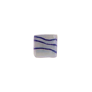 Glass Cabochons decorated Squares 8815