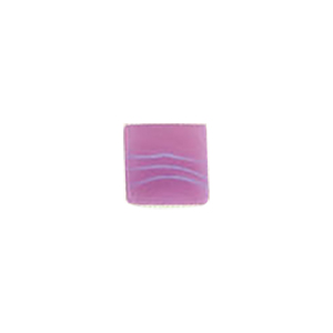 Glass Cabochons decorated Squares 8818