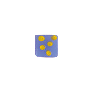 Glass Cabochons decorated Squares 8829