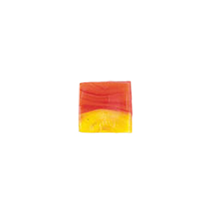 Glass Cabochons decorated Squares 8839
