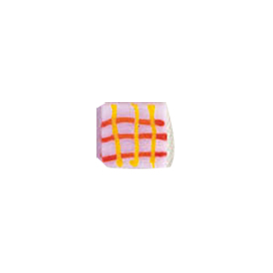 Glass Cabochons decorated Squares 8851
