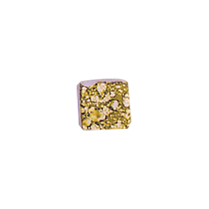 Glass Cabochons decorated Squares 8861