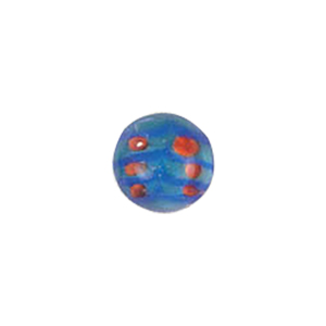 Glass Cabochons decorated Circles 8883