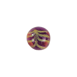 Glass Cabochons decorated Circles 8885