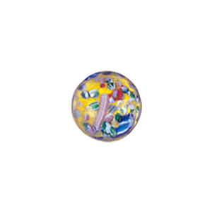 Glass Cabochons decorated Circles 8901