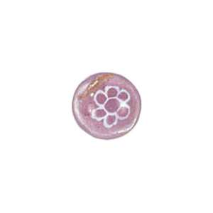 Glass Cabochons decorated Circles 8908