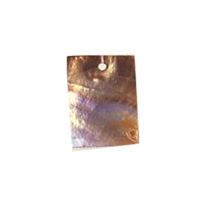 MOP Shell Pendants Brown dyed 10250