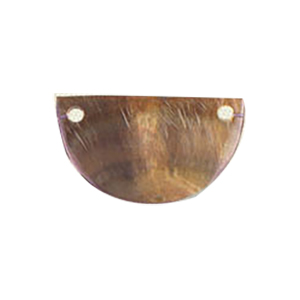 MOP Shell Pendants Brown dyed 10253