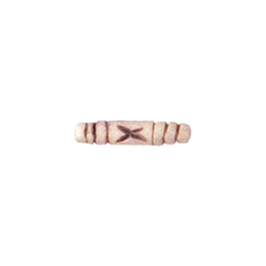 Hand Carved Bone Beads Natural finish 9671