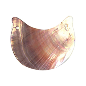 MOP Shell Pendants Brown dyed 10261