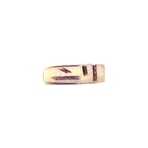 Hand Carved Bone Beads Natural finish 9680