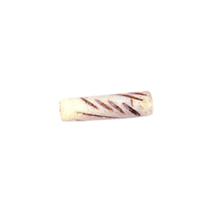 Hand Carved Bone Beads Natural finish 9682