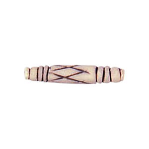 Hand Carved Bone Beads Natural finish 9703