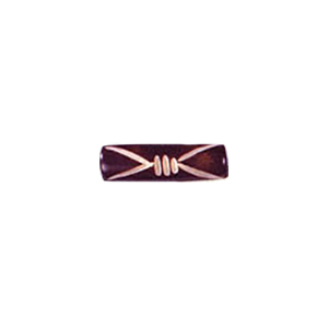 Hand Carved Bone Beads Coloured 9811