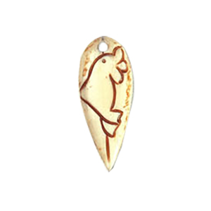 Natural Bone Pendants Figurine2 9922