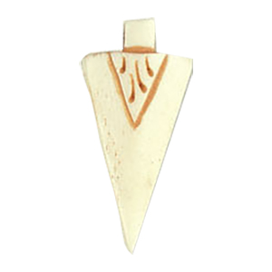 Natural Bone Pendants Nails and Claw 9947