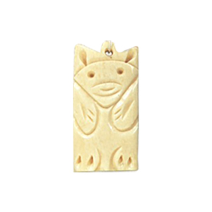Bone hand carved Pendants 10788