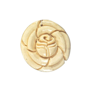 Bone hand carved Pendants 10808