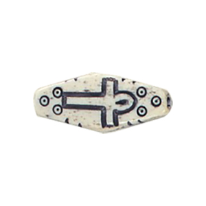 Bone hand carved Beads 10959