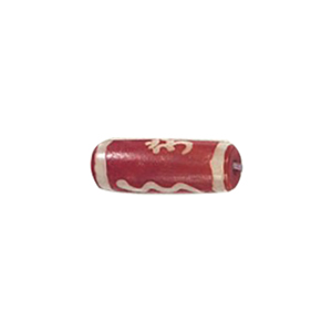 Bone hand painted Beads 11008