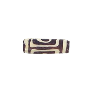 Bone hand painted Beads 11010