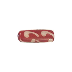 Bone hand painted Beads 11019