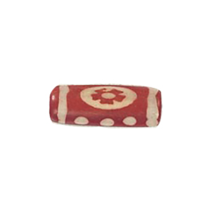 Bone hand painted Beads 11023