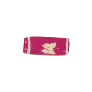 Bone hand painted Beads 11029