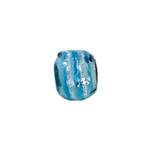 Silver Foiled Mirror Foiled Beads 12051