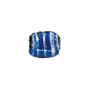 Silver Foiled Mirror Foiled Beads 12059