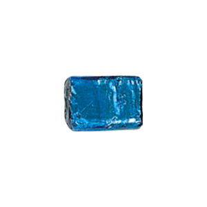 Silver Foiled Mirror Foiled Beads 12073