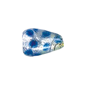 Silver Foiled Mirror Foiled Beads 12107