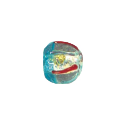 Lampworked Silver Foiled Mirror Foiled Beads 12140