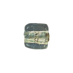 Lampworked Silver foiled mirror foiled Beads 12168