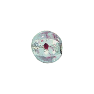 Lampworked Silver foiled Beads 11415