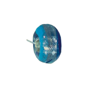 Lampworked Silver Foiled Mirror Foiled Beads 12186